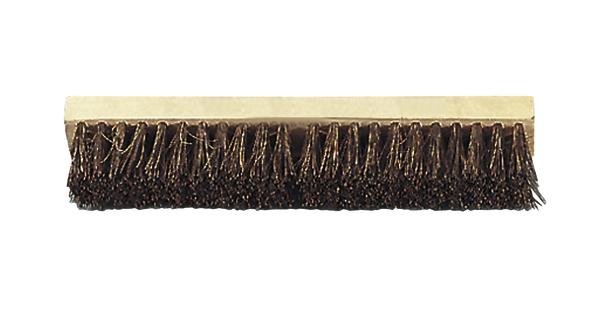 Handfeger mit braunen Borsten und Holzgriff für die Reinigung von Oberflächen.