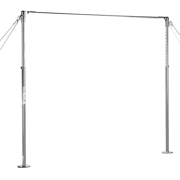 Absperrständer mit zwei Pfosten und Querstange für Absperrungen und Veranstaltungen.