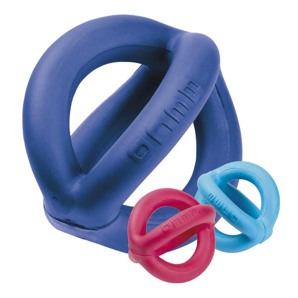 Drei bunte Fitnessgeräte aus EVA-Schaum in verschiedenen Größen für Schwimmübungen.