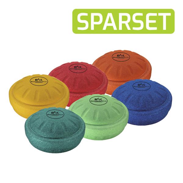 Buntes Sparset mit Balance-Steinen für Kinder, Stapelsteine zum Spielen und Balancieren.