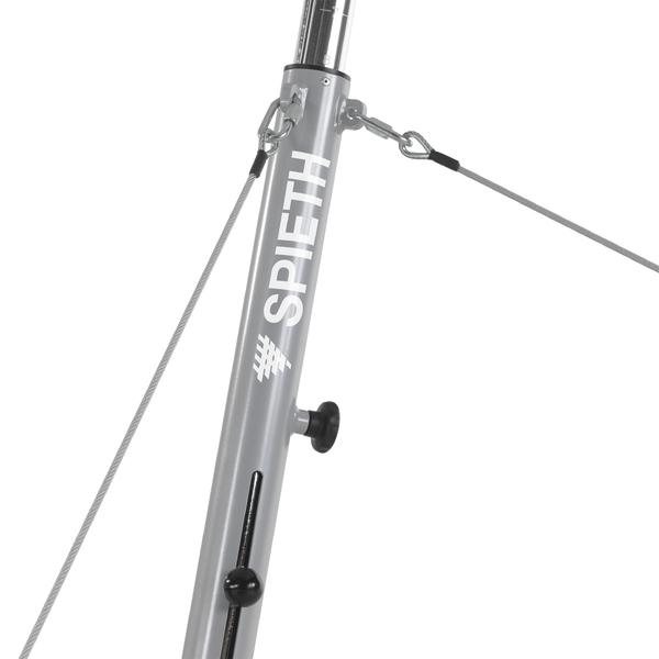 Spieth Turnstange mit Stahlseilen und Verstellmechanismus für Gymnastikgeräte