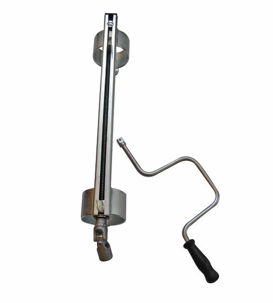 Spindel-Spannvorrichtung ais Metall für Spielsäulen.