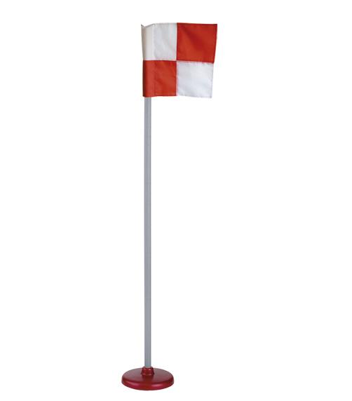 Grenzstange aus Stahlrohr