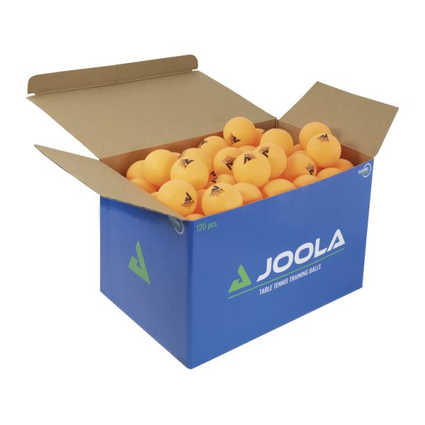 Joola Tischtennisbälle TRAINING, 120 Stück im Karton, orange