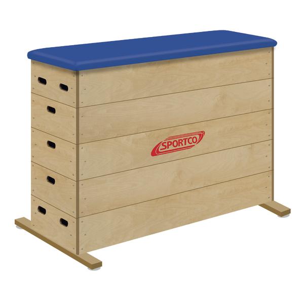 Sportco Sprungkasten BASIC BLUE, 5-teilig