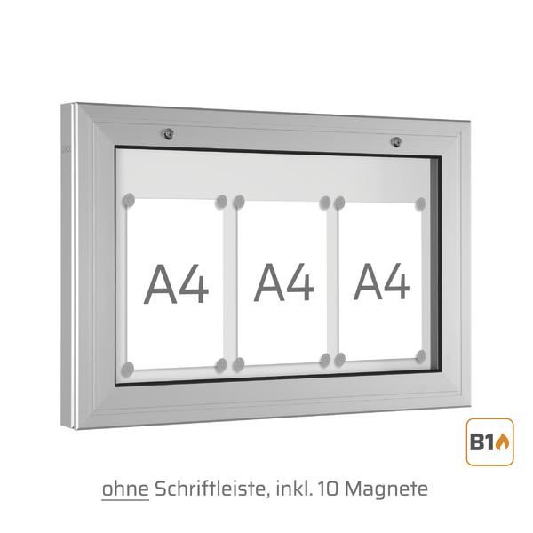 Kantline-Schaukasten im Querformat
