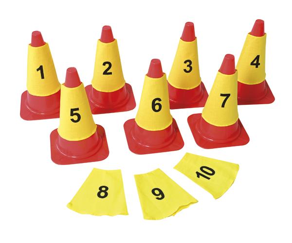 Markierungskegel-Set mit Hüllen