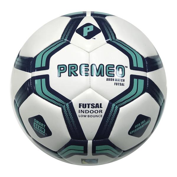 Futsal-Ball PREMEO Avon Match Indoor mit niedrigem Sprung und FIFA-IMS-Zertifikat.
