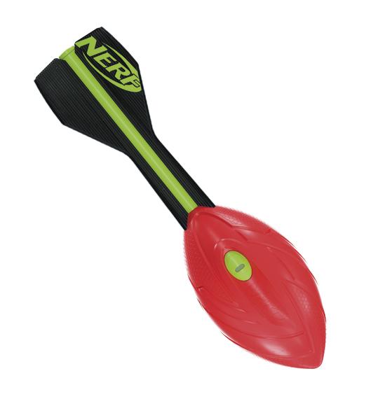 Nerf Soft-Dart mit roter Spitze und schwarzem, grünem Schwanz für Nerf Blaster.