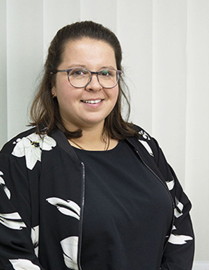 Porträt von Lisa Heile, Verkauf.