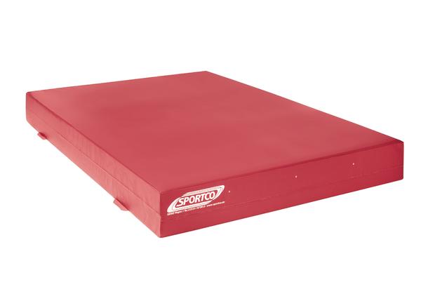 Sportco Weichbodenmatte Typ 7, Größe 150 x 200 x 25 cm, rot