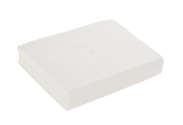 Einmal-Nasenschlitz-Tücher für die Kofferliege.