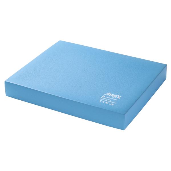 Blaues Airex Balance-Pad für Gleichgewichts- und Stabilitätstraining, rutschfest und langlebig.