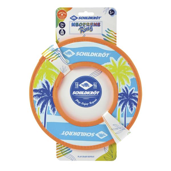 Schildkröt Neopren Ring Verpackung mit Produktinfos und 24 cm Größe