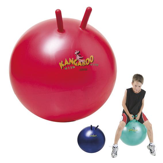 Kangaroo Hüpfball mit Griffen für Kinder und Erwachsene.