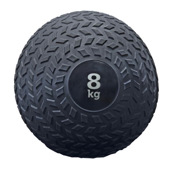 8 kg Slam Ball mit rutschfester Oberfläche für funktionelles Training und Kraftübungen.