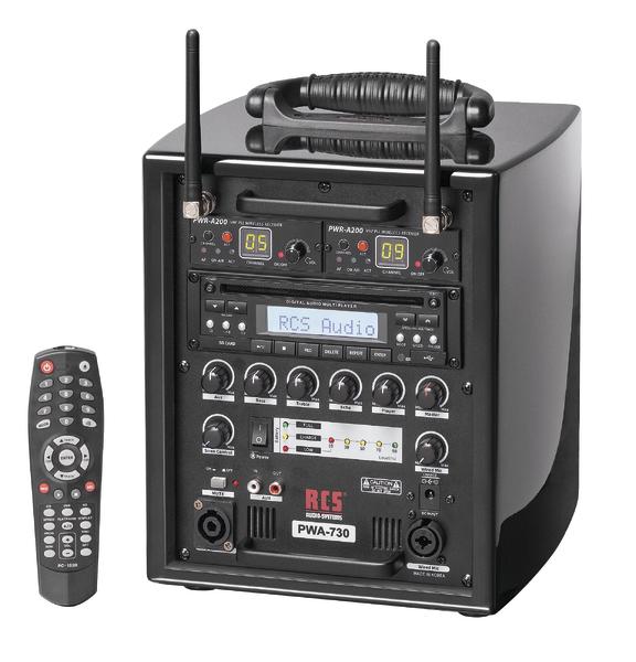 Sound-Center SCHOOL-CUBE, SCHOOL-CUBE 700, 50 Watt (RMS), 1 VHF-Empfangsmodul