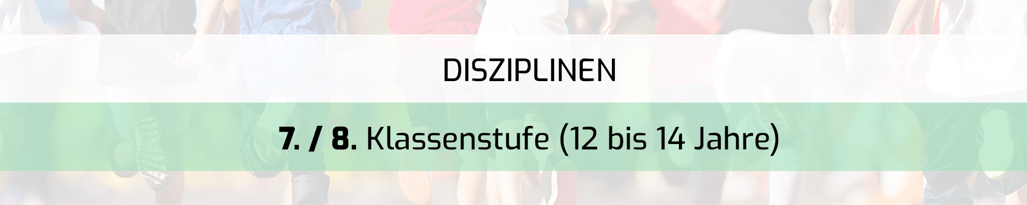 Text Disziplin siebste und achte Klasse
