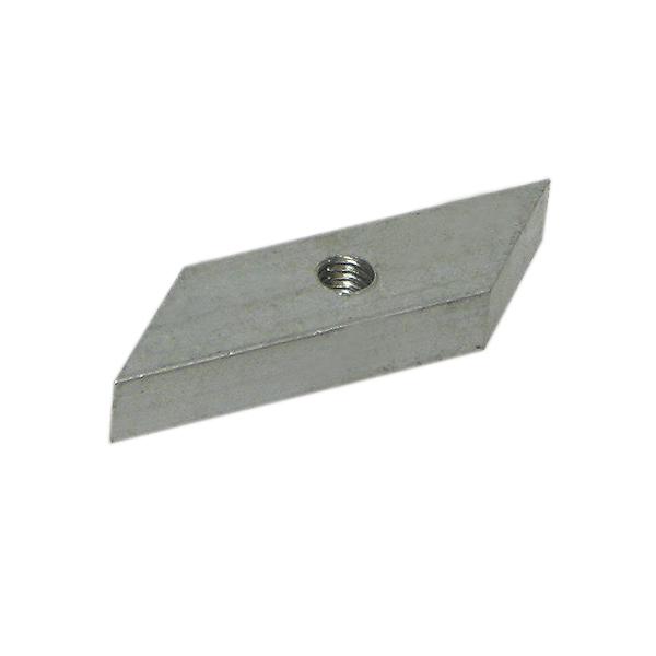 Nutenstein Rhombusform, passend für Fußballtor.