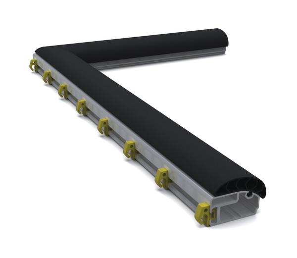 Bodenrahmen PlayersProtect für Tore mit dem Modell TOP und SUPER (in Bodenhülsen stehend)