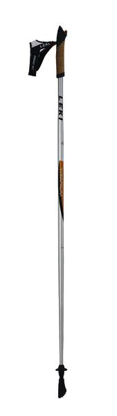 Leichter Nordic Walking-Stock mit ergonomischem Griff und verstellbarer Schlaufe für Wanderungen.