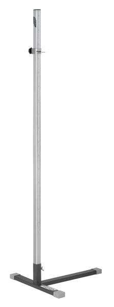 Sportco Hochsprungständer mit stabilem Fuß.