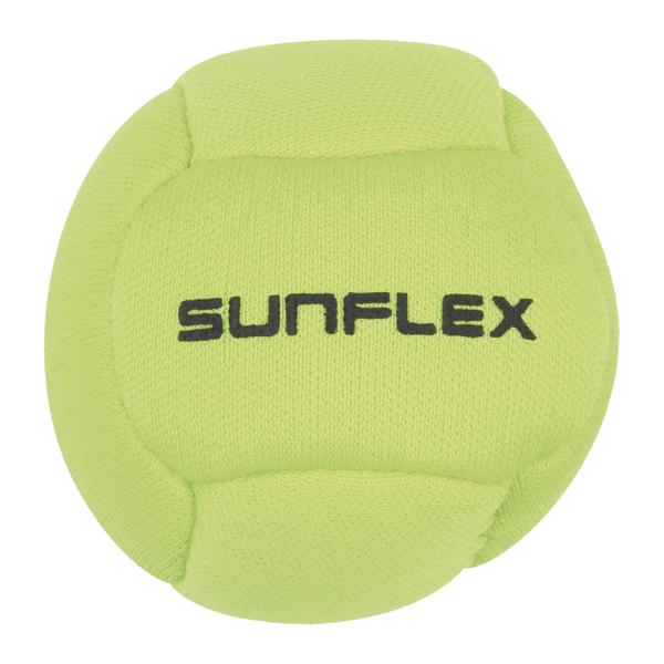 Weicher, grüner Sunflex Softball für Indoor- und Outdoor-Spiele.
