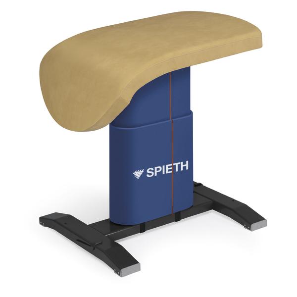 Moderner Sprungtisch für Turnen mit gepolsterter Oberfläche und stabiler Basis von Spieth.