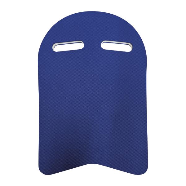 Blaues Schwimmbrett aus Schaumstoff für Schwimmtraining und Wasserübungen.