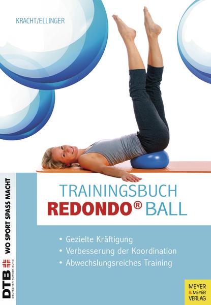 Frau trainiert mit Redondo Ball zur Kräftigung und Koordinationsverbesserung auf Trainingsmatte.