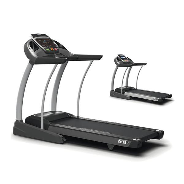 Laufband für Fitness und Ausdauertraining mit digitalem Display und Steuerungselementen.