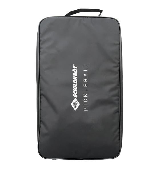 Schwarze Schildkröt Pickleball Tragetasche mit Griff für Sportausrüstung.