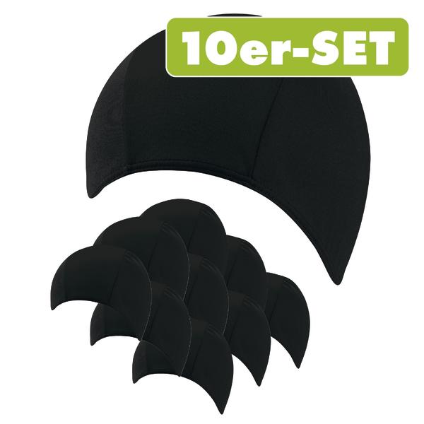 BECO Textil-Badekappe, Badekappe im 10er Satz, schwarz