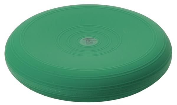 Grüner Kunststoff-Scheibenfrisbee für Outdoor-Sport und Freizeitaktivitäten.