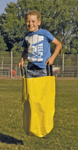 Hüpfsack mit Haltegriffen
