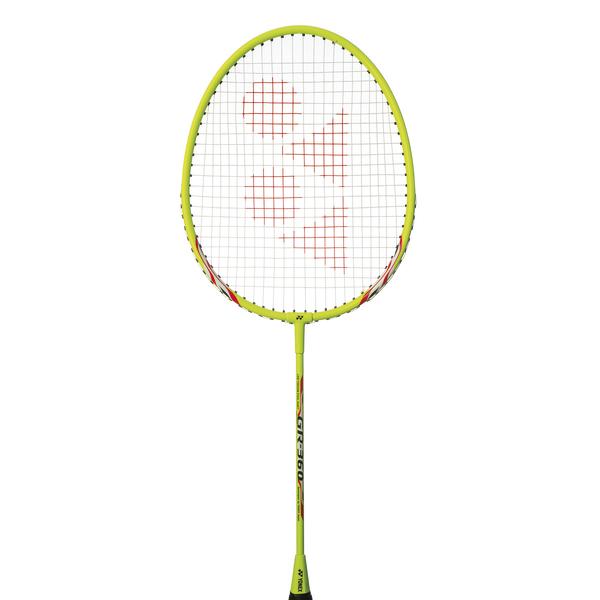 Yonex Badmintonschläger GR 360 in Limegrün.