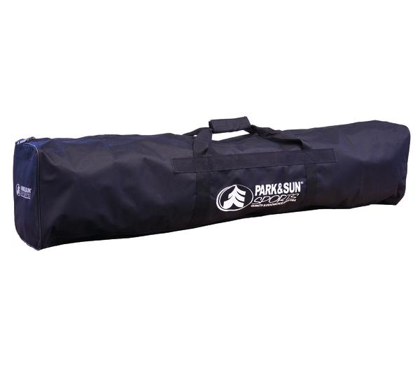 Schwarze Tragetasche von Park & Sun Sport für Sportausrüstung, rechteckig und lang.
