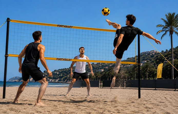Footvolley – die Trendsportart zwischen Fußball und Volleyball 