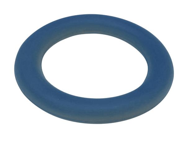 Blauer Tennisring aus Moosgummi.