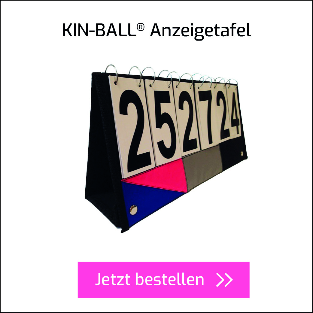 Anzeigetafel mit den farbigen Markierungen pink/blau, grau und schwarz mit Button zum direkten Bestellen