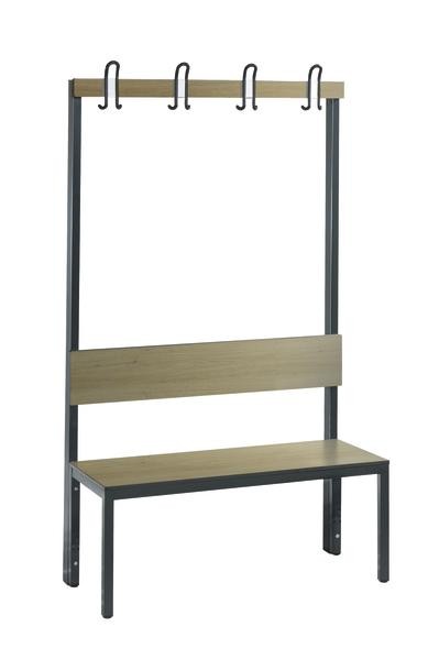 Garderobenbank BASIC PLUS einseitig - Feuchtraum