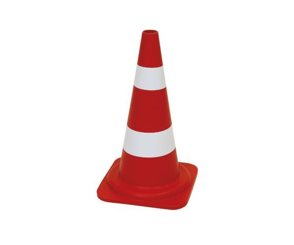 Markierungskegel rot/weiß